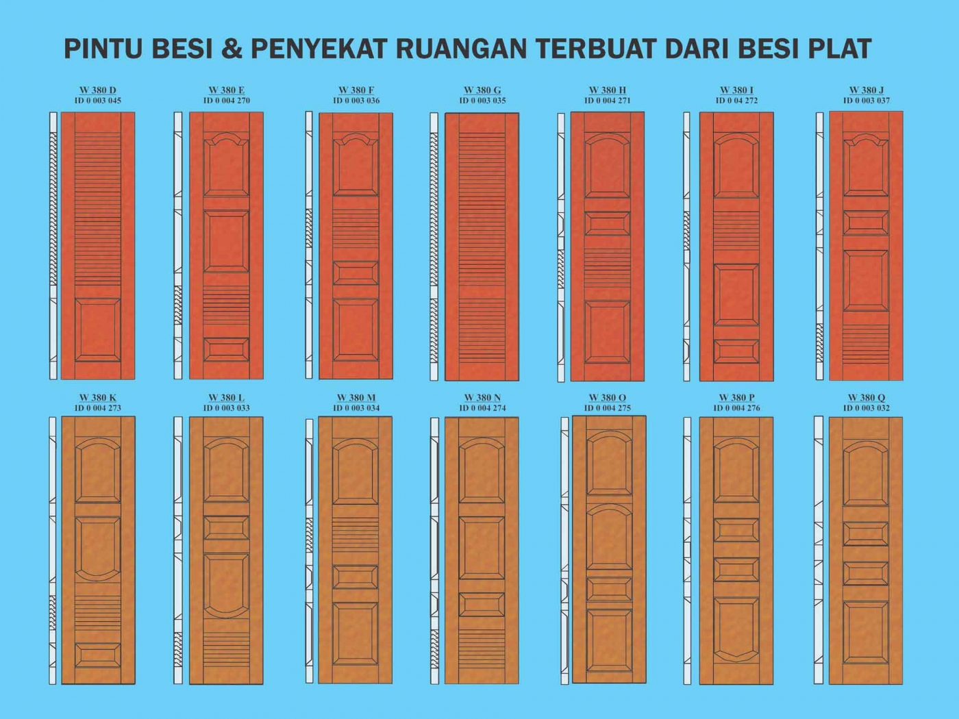  Katalog WINA SS Rel Pintu Garasi WINA Pintu Garasi SS