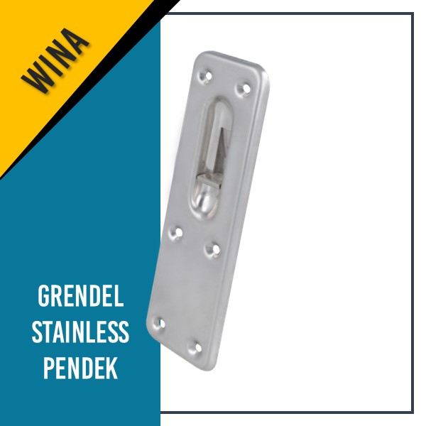 Aksesoris WINA - GRENDEL STAINLESS PENDEK