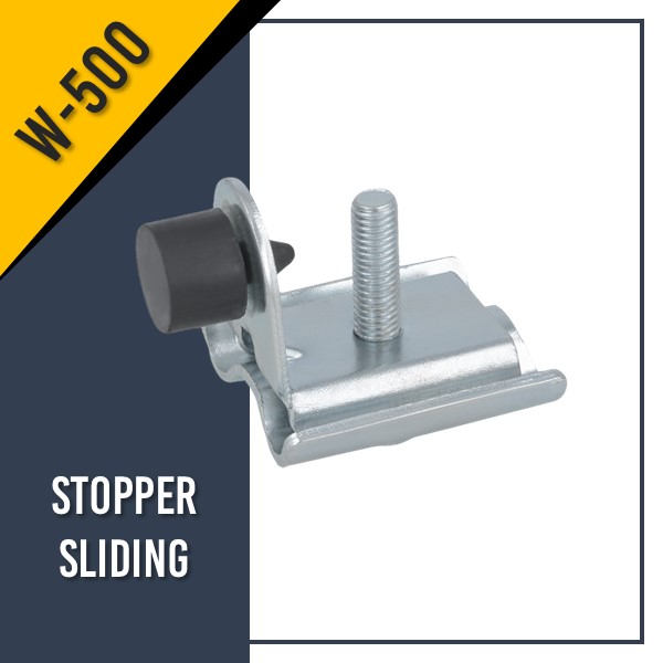 Rel dan Bracket W-500 - STOPPER SLIDING